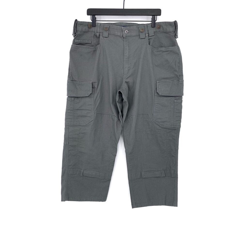 DULUTH TRADING CO *Custom Fire Hose Ultimate Relaxed Fit Cargo Pant Grey 40